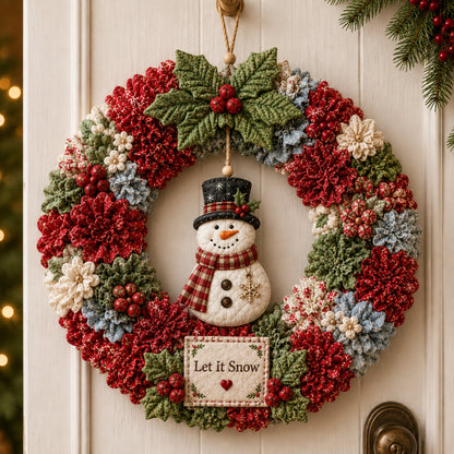 49% Off Last Day 🍅 3D Fabric Poke Wreath DIY Kit