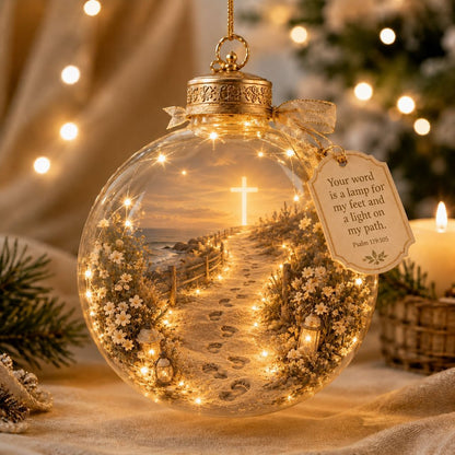 Illuminated Christian Scripture keepsake ornaments - product image 4